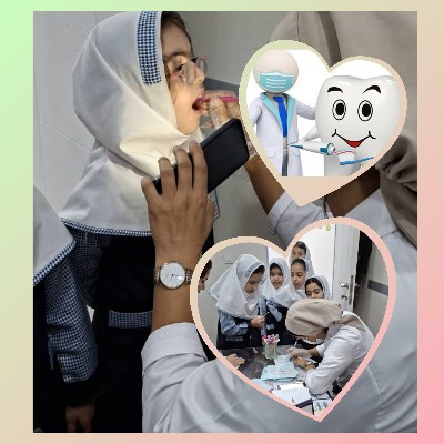 معاینه دندانپزشکی دانش آموزان کلاس دوم (ثنا۲)