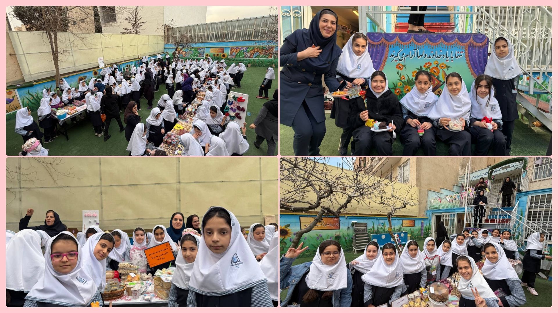 جشنواره غذا و دست سازه های دانش آموزی ثنا ۱