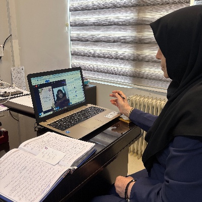 جلسه مجازی آموزشی معلمان ثنا۱